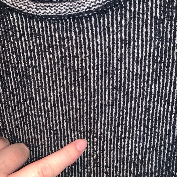 Free People Lenox Ribbed Tunic Sweater in Onyx L - Picture 9 of 15
